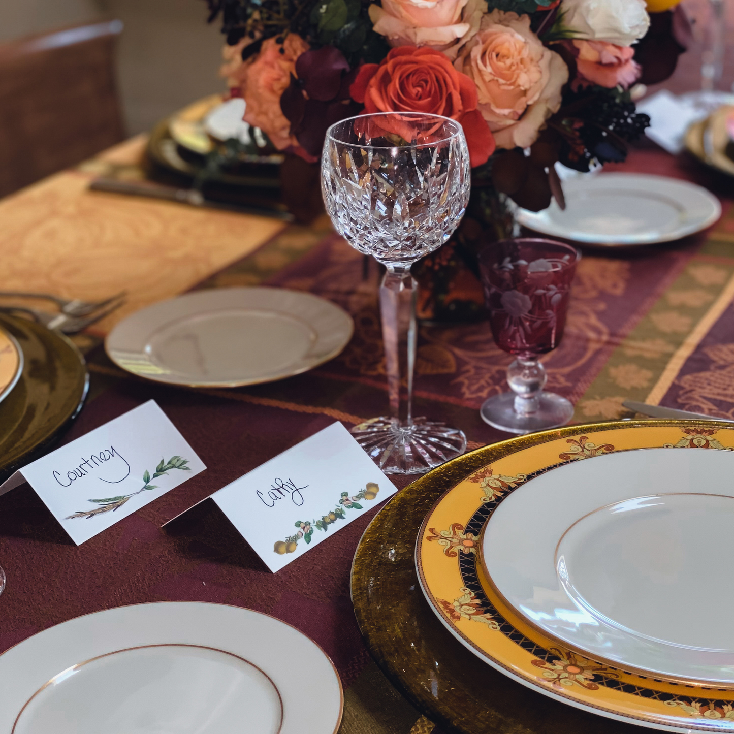 Jared Place Cards (Sets of 12, 24)