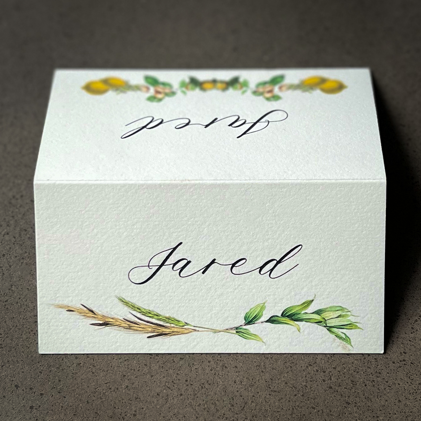 Jared Place Cards (Sets of 12, 24)